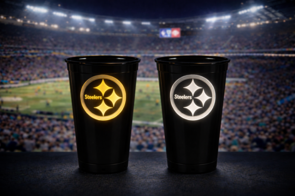 Blackout Cups 16 Steelers Logo Blackout Cups 16 Steelers Logo
