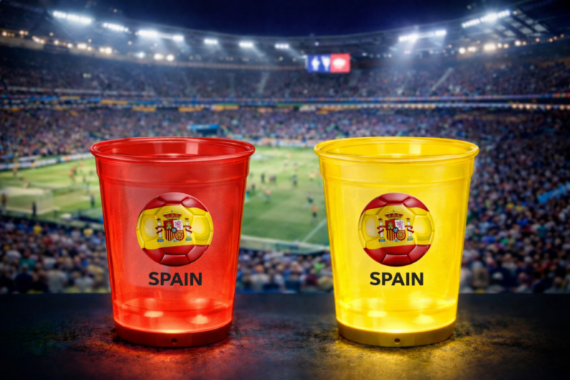 Spain Cups 16 Ball red yellow Spain Cups 16 Ball red yellow